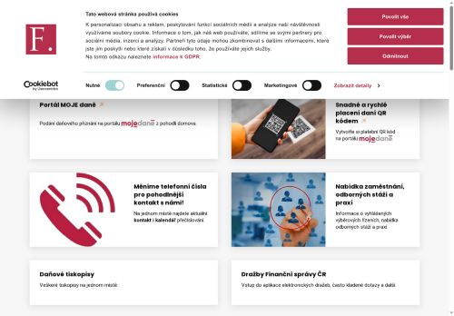 Zobrazit webové stránky Finanční úřad Břeclav