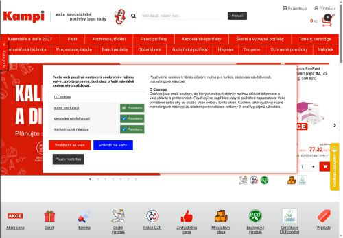 KAMPI OFFICE s.r.o. nabízí práci na pozici pracovník/ce papírenské výroby - obsluha papírenských strojů v obci Hodonín