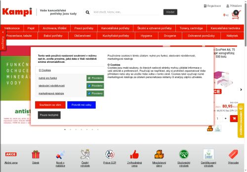 KAMPI OFFICE s.r.o. nabízí práci na pozici pracovník/ce papírenské výroby - obsluha papírenských strojů v obci Hodonín