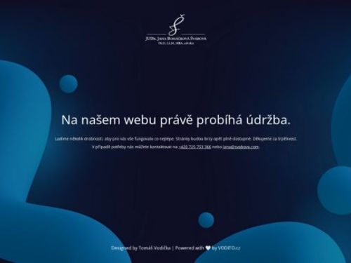 JUDr. Jana Boháčková Švábová, advokát, Ph.D., LLM, MBA