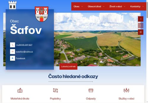 Zobrazit webové stránky Obecní úřad Šafov