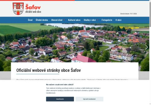 Zobrazit webové stránky Obecní úřad Šafov