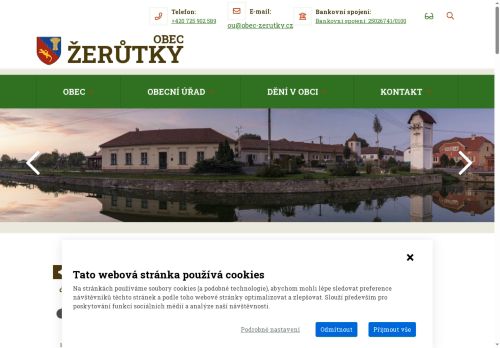 Zobrazit webové stránky Obecní úřad Žerůtky