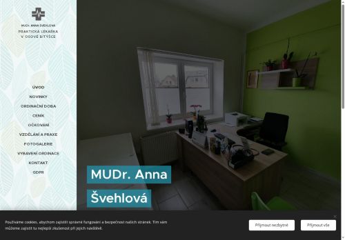 Zobrazit webové stránky Praktický lékař pro dospělé - MUDr. Anna Švehlová