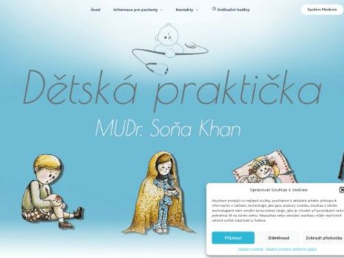 Praktický lékař pro děti a dorost - MUDr. Soňa Khan, MUDr. Eva Kalová