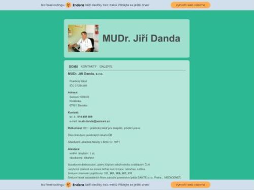 Praktický lékař pro dospělé - MUDr. Jiří Danda