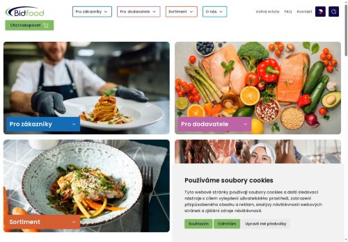 Bidfood Czech Republic s.r.o. nabízí práci na pozici Závozník v obci Dýšina