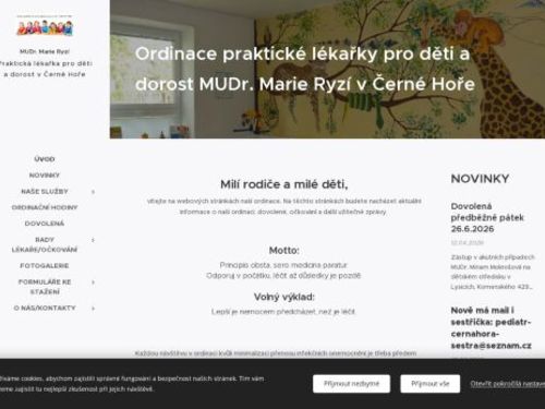 Praktický lékař pro děti a dorost - MUDr. Marie Ryzí