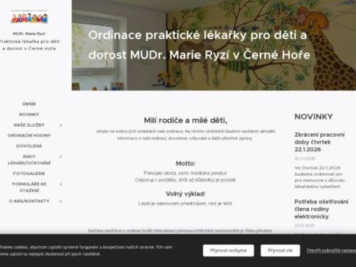 Praktický lékař pro děti a dorost - MUDr. Marie Ryzí