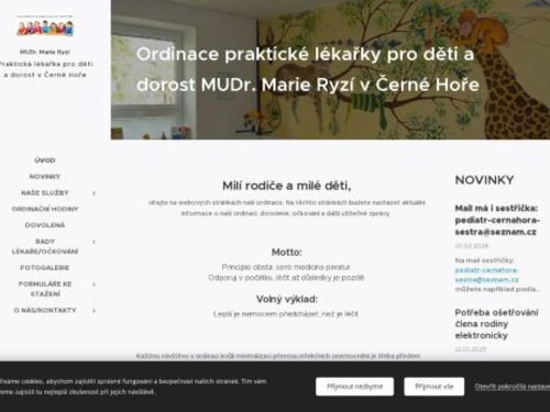 Praktický lékař pro děti a dorost - MUDr. Marie Ryzí