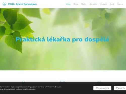 Praktický lékař pro dospělé - MUDr. Marie Konrádová