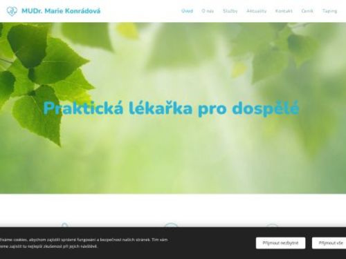 Praktický lékař pro dospělé - MUDr. Marie Konrádová