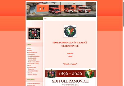 Zobrazit webové stránky SDH Olbramovice