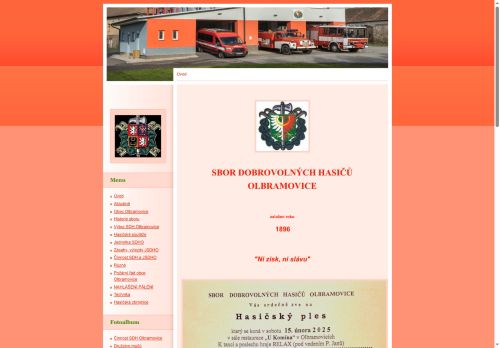 Zobrazit webové stránky SDH Olbramovice