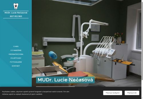 Zobrazit webové stránky Stomatologická ambulance - MUDr. Lucie Nečasová