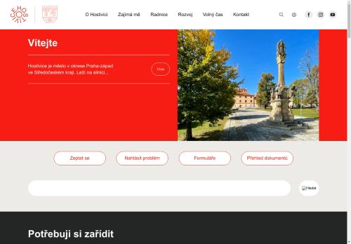 Město Hostivice nabízí práci na pozici pracovník v sociálních službách-terénné pečovatel/ka (m+ž) v obci Hostivice