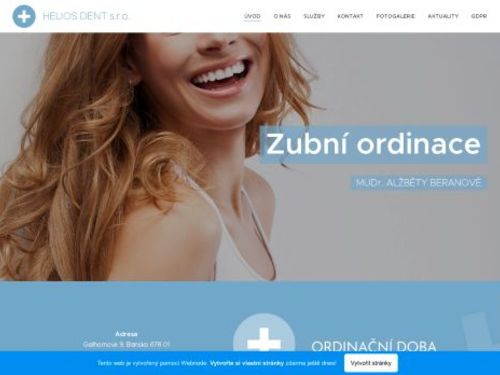 Zubní ordinace HELIOS DENT s.r.o. - MUDr. Alžběta Beranová, MDDr. Barbora Hájková