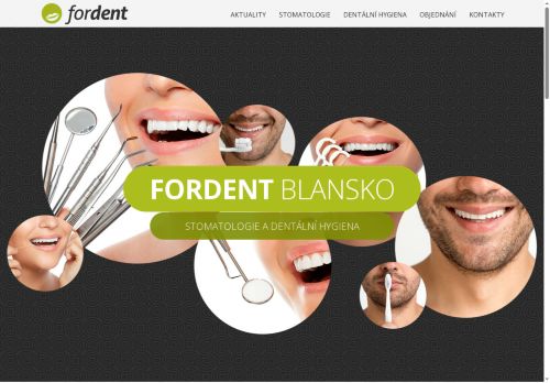 Zobrazit webové stránky Dentální hygiena Fordent - Soňa Stojanovová, DiS.