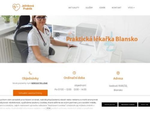 Praktický lékař pro dospělé - MUDr. Jana Jelínková