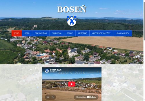 Zobrazit webové stránky Obecní úřad Boseň
