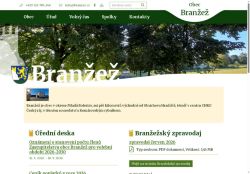 Zobrazit webové stránky Obecní úřad Branžež