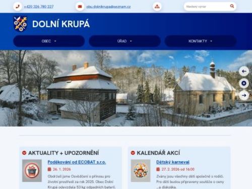 Obecní úřad Dolní Krupá