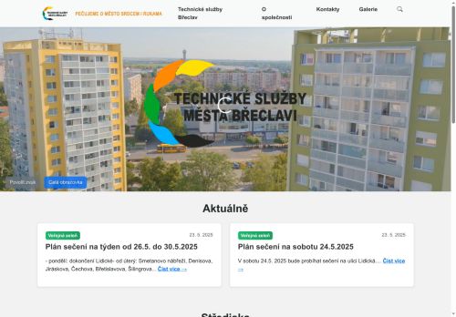 Technické služby Břeclav, příspěvková organizace nabízí práci na pozici DĚLNÍK/ DĚLNICE NA ÚDRŽBU HŘBITOVŮ v obci Břeclav