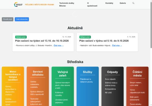 Technické služby Břeclav, příspěvková organizace nabízí práci na pozici ZÁSTUPCE/ ZÁSTUPKYNĚ VEDOUCÍHO STŘEDISKA MÍSTNÍCH KOMUNIKACÍ A VEŘEJNÉHO OSVĚTLENÍ v obci Břeclav