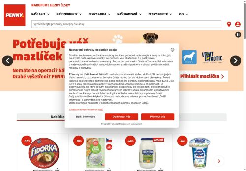 Zobrazit webové stránky Penny Market Rosice