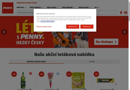Zobrazit webové stránky Penny Market s.r.o.