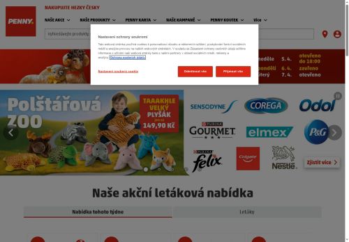 Zobrazit webové stránky Penny Market