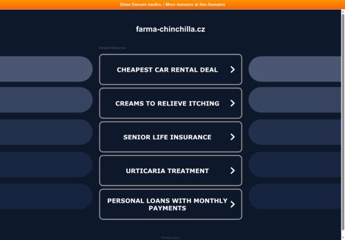 Zobrazit webové stránky Farma Chinchilla (Lubomír Žalud MVDr.)
