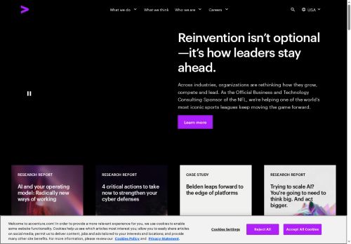 Accenture Services, s.r.o. nabízí práci na pozici Security Architect v obci Praha