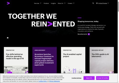 Accenture Central Europe B.V., organizační složka nabízí práci na pozici Associate Manager v obci Praha