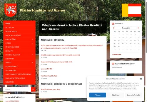 Zobrazit webové stránky Obecní úřad Klášter Hradiště nad Jizerou