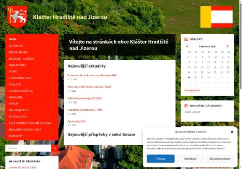 Zobrazit webové stránky Obecní úřad Klášter Hradiště nad Jizerou