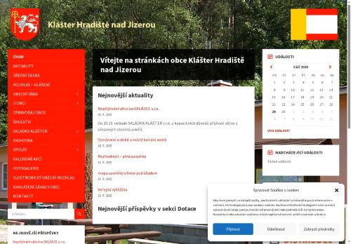 Zobrazit webové stránky Obecní úřad Klášter Hradiště nad Jizerou