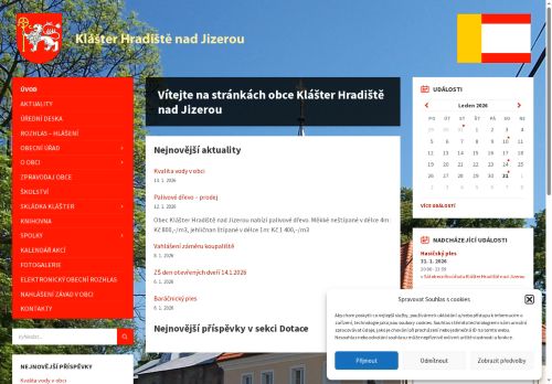 Zobrazit webové stránky Obecní úřad Klášter Hradiště nad Jizerou