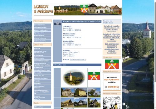 Zobrazit webové stránky Obecní úřad Loukov