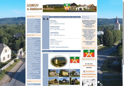 Zobrazit webové stránky Obecní úřad Loukov