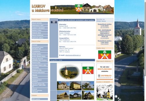 Zobrazit webové stránky Obecní úřad Loukov