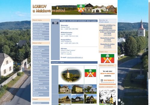 Zobrazit webové stránky Obecní úřad Loukov