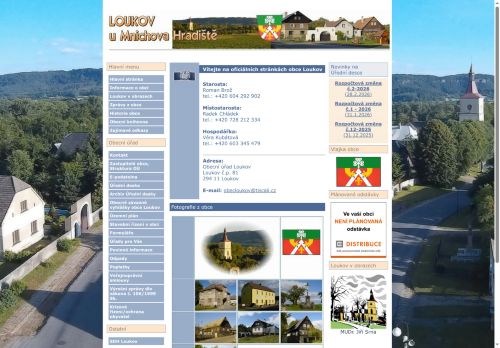 Zobrazit webové stránky Obecní úřad Loukov