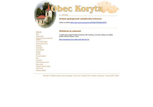 Zobrazit webové stránky Obecní úřad Koryta
