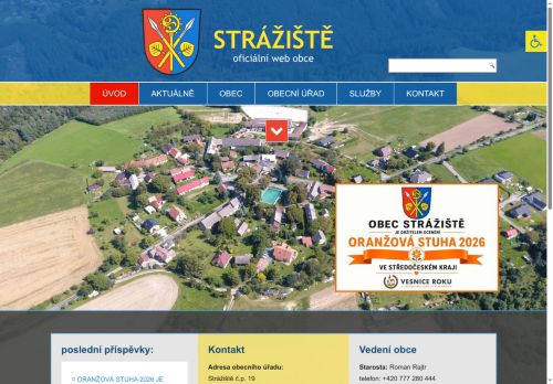 Zobrazit webové stránky Obecní úřad Strážiště