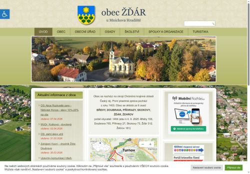 Zobrazit webové stránky Obecní úřad Žďár