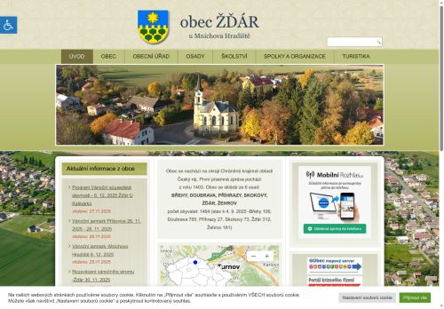 Zobrazit webové stránky Obecní úřad Žďár
