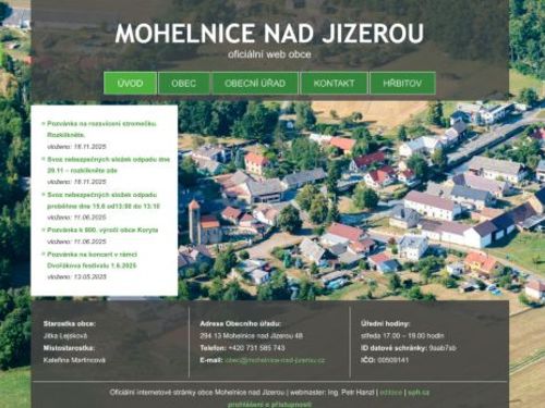 Obecní úřad Mohelnice nad Jizerou