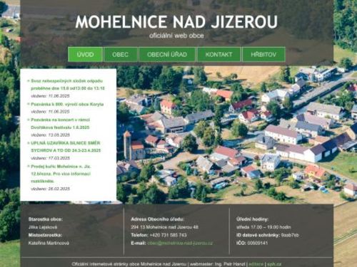 Obecní úřad Mohelnice nad Jizerou