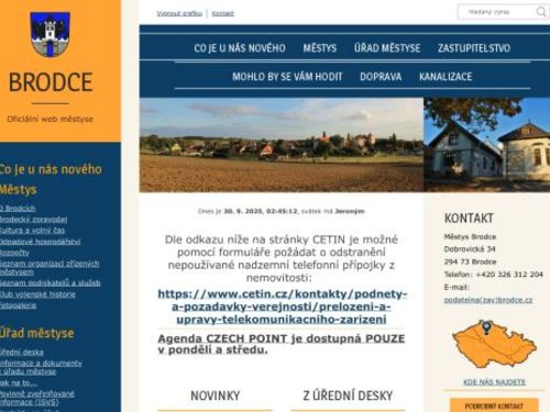 Úřad městyse Brodce